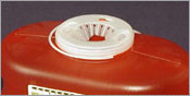 Funnel Entry Sharps Disposal