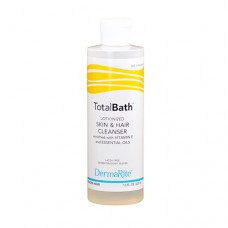 Dermarite 0028 TotalBath Lotionized Skin and Hair Cleanser 7.5oz Bottle Case48