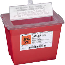 Bemis Sharps Container 2 Gallon Red (102030)