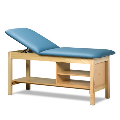 Clinton Premium Classic Series Treatment Table with Shelving (1030)
