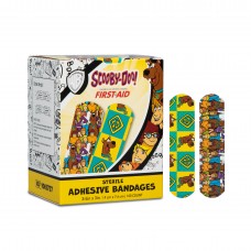Dukal 1065737 Adhesive Bandages Pediatric Scooby Doo Bx100