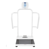 Healthometer ADA Compliant Digital Platform Scale with Extra Wide Handrails (1100KL) Healthometer ADA Compliant Digital Platform Scale with Extra Wide Handrails (1100KL)
