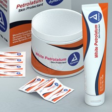 Dynarex White Petrolatum Jelly - 5G Foil Pack - Bx144