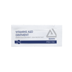 Dynarex A and D Ointment 5 Gram Packets, Box of 144 (1150)