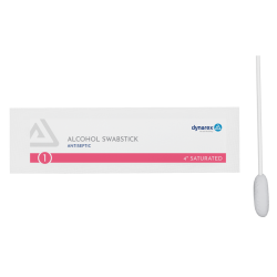 Dynarex Alcohol Swabsticks Singles, Case of 500 (1203)