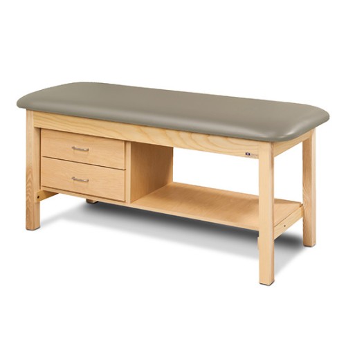 Clinton Premium Classic Series Flat Top Treatment Table with Drawers (1300)