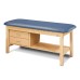Clinton Premium Classic Series Flat Top Treatment Table with Drawers (1300)