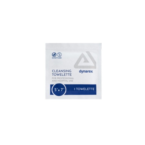 Dynarex Cleansing Towelettes, Box of 100 (1301)