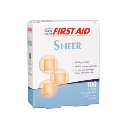Dukal 1307033 Premium Adhesive Bandage Sheer Spot Bx100