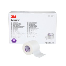 Solventum Durapore Surgical Cloth Tape - 1in, Box of 12 (1538-1)