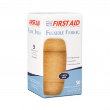 Dukal 1570033 Adhesive Bandages Premium Fabric XL 2x4 Bx50