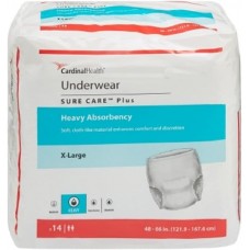 Cardinal 1625 SureCare Adult Protective Underwear XL Case56