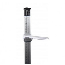 Healthometer Wall-Mounted Telescopic Metal Height Rod