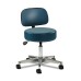 Clinton Aluminum Base Pneumatic Stool with Backrest (2155-21) Clinton Aluminum Base Pneumatic Stool with Backrest (2155-21)