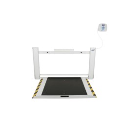 HealthOMeter ADA Compliant Antimicrobial Wall-Mounted Fold-Up Wheelchair Scale (2920KL-AM) HealthOMeter ADA Compliant Antimicrobial Wall-Mounted Fold-Up Wheelchair Scale (2920KL-AM)