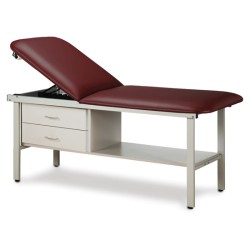 Clinton Alpha Series Steel Frame Treatment Table with Drawers (3013)