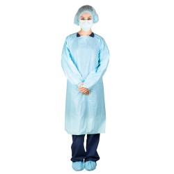 Dukal AAMI Level 2 Protective Gown with Thumb Loops, Case (307R)