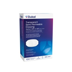 Dukal Transparent IV Dressing Standard Size, Box (4067)