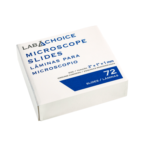 Dynarex Clear Microscope Slides, Box of 72 (4170)