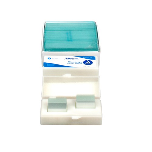 Dynarex Slide Cover Glass #1 22mm x 22mm, 1oz Box (4176)