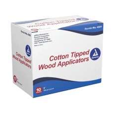 Dynarex 4301 Cotton Tip Applicator Sterile 3" Bx1000