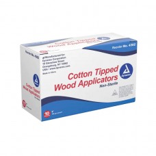 Dynarex 4302 Cotton Tip Applicator Non-Sterile 6'' Bx1000