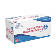 Dynarex 4305 Cotton Tip Applicator Sterile 6'' Pack of 2 Bx200