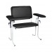 Dukal 4382X-F Wide Blood Draw Chair with Flip Arm