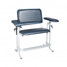 Dukal 4382X-F Wide Blood Draw Chair with Flip Arm