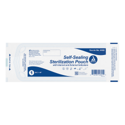 Dynarex Self Seal Sterilization Pouches 3.5'' x 9'', Box of 200 (4462)