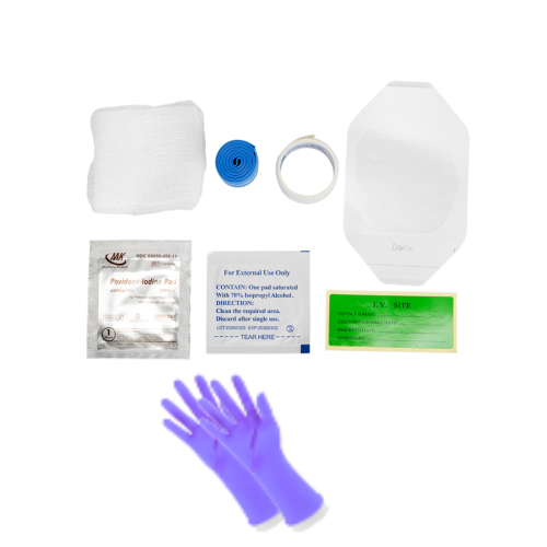 Dynarex IV Start Kit With Pair of Nitrile Gloves, Case (4704) Dynarex IV Start Kit With Pair of Nitrile Gloves, Case (4704)