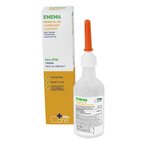 Dynarex Mineral Oil Laxative Enema 4.5oz Bottle, Case (4718)