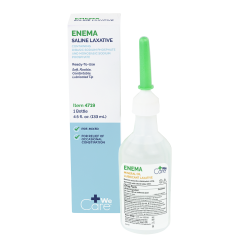Dynarex Saline Laxative Enema 4.5oz Bottle, Case (4719)