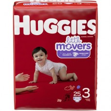 Kimberly Clark 49678 Huggies Baby Diapers Step 3 Case100