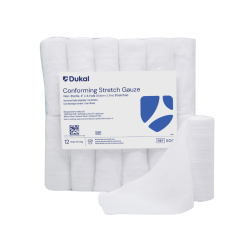 Dukal Conforming Stretch Gauze 4'' Non Sterile, Bag (604)