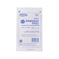 Dukal 645 Sterile Fluff Bandage Roll 4.5" x 4.1 yds 6Ply Case100