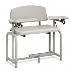 Clinton 66099 Lab X Extra Wide and Extra Tall Blood Draw Chair with Dual Flip Arms