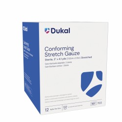 Dukal Conforming Stretch Gauze 3'' Sterile, Bag (703)