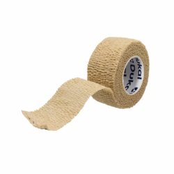 Dukal Cohesive Bandage 1 inch x 5 Yards Tan Latex, Box (8015T)