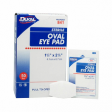 Dukal 841 Gauze Eye Pad Sterile Box50