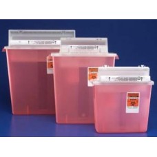 Kendall Sharpstar Sharps Container 5 Quart Red Ea