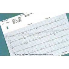 Welch Allyn Paper for AT2 EKG Red Grid Z-Fold 210mm x 280mm Pack 150