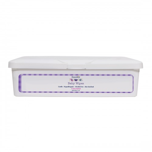Dukal BWU4296 Baby Wipes Unscented 7x8 Case960