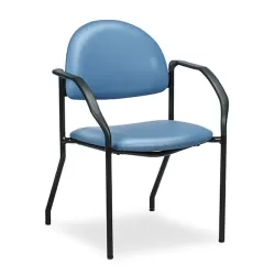 Clinton F-Series Black Frame Chair with Arms (C-50F)