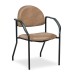 Clinton F-Series Black Frame Chair with Arms (C-50F)