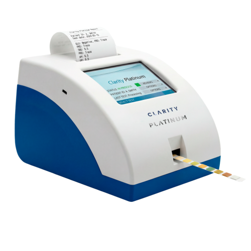 Clarity Platinum Urine Analyzer, CLIA Waived, 10-Parameter Urinalysis