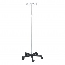 Dukal 4356 Chrome Plated Steel IV Stand