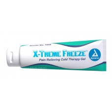 Dynarex X-Treme Freeze Pain Relieving Cold Therapy Gel, 4 oz Tube, Ca24