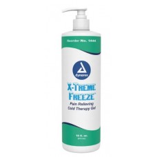 Dynarex X-Treme Freeze Pain Relieving Cold Therapy Gel, 16 oz Bottle, Ca12