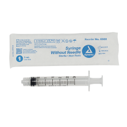 Dynarex 3CC Luer Lock Syringe *R* (6988)